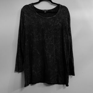 Acid wash burn out top